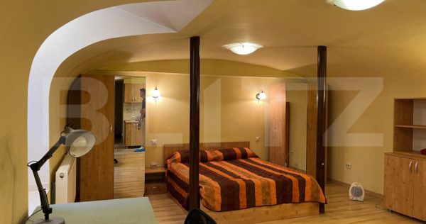 Apartament tip studio, 40 mp, terasa, zona Ultracentrala