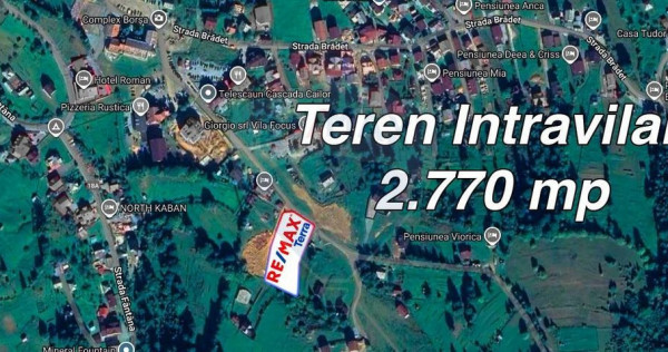 BORSA jud MARAMURES TEREN INTRAVILAN pentru CABANA