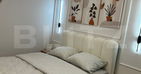 Apartament cu 2 camere, 58 mp, Mobilat Utilat LUX, Parcare,