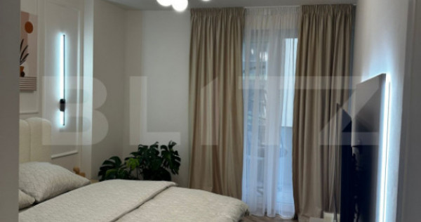 Apartament cu 2 camere, 58 mp, Mobilat Utilat LUX, Parcare,