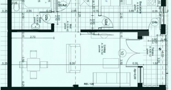 Apartament de vanzare, cu 1 cameră, 38 mp, zona Lipovei