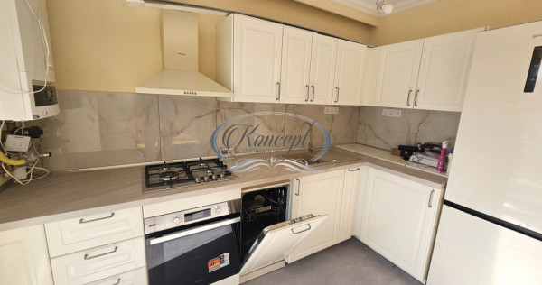 Apartament de vanzare finisat si mobilat in zona Borhanci