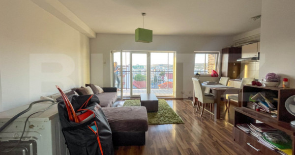 Apartament modern, 2 camere, 56 mp + terasă 20 mp – Măr?