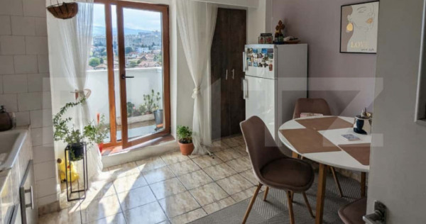 Apartament 2 camere, 60 mp, balcon generos, view panoramic,