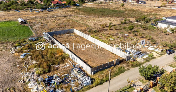 Teren de 733 mp &icirc;n Livada, cu gard finalizat, Comision 0