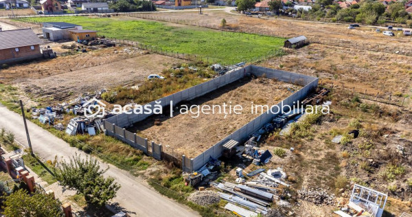Teren de 733 mp &icirc;n Livada, cu gard finalizat, Comision 0