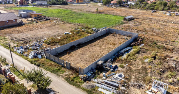 Teren de 733 mp în Livada, cu gard finalizat, Comision 0