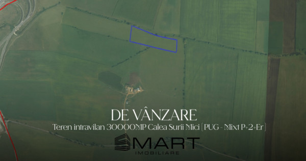 Teren 30.000mp zona Calea Surii Mici
