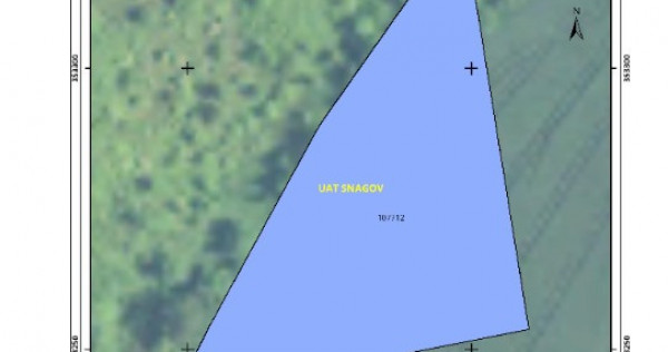 Teren Intravilan vedere la lacul Snagov zona de vile noi 500mp