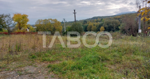 Teren intravilan 507 mp deschidere 17 m PUZ aprobat Cisnadio