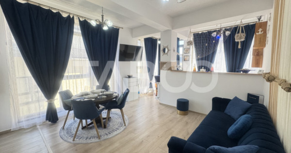 Apartament decomandat etaj intermediar 3 camere si 2 bai Doa