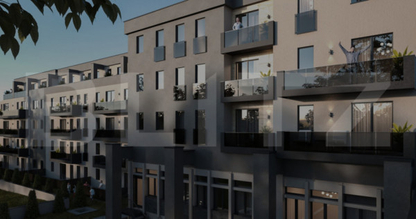 Apartament cu o camera, 42 mp, semifinisat, zona Iulius Mall