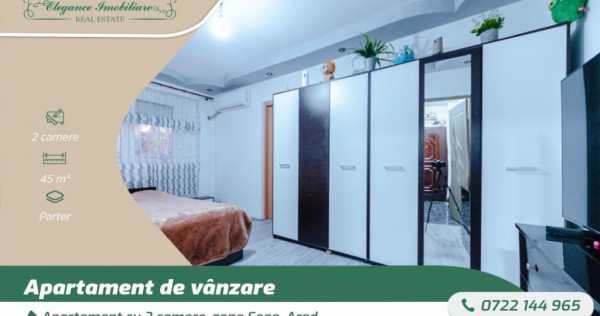 Apartament cu 2 camere, zona Sega, Arad