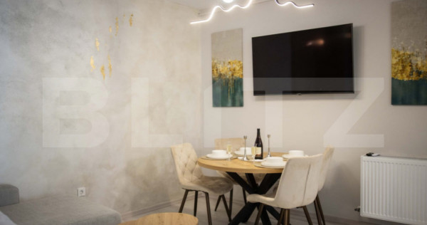 Apartament cu 3 camere, mobilat si utilat, la doar 5 minute