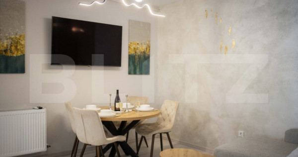 Apartament cu 3 camere, mobilat si utilat, la doar 5 minute