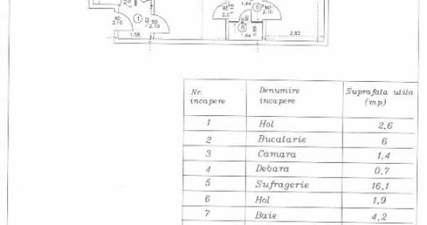 Proprietar - apartament 2 camere Nord Aleea Brumarelelor etaj 4 din 4