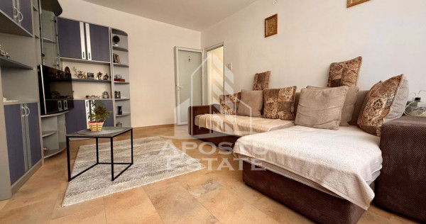 Apartament cu 2 camere, centrala proprie, zona Spitalului...
