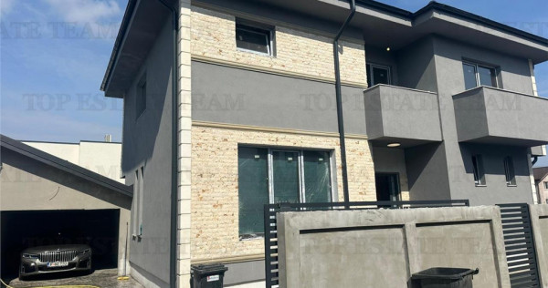 Vila cocheta, moderna, cu 4 camere si curte generoasa, toate