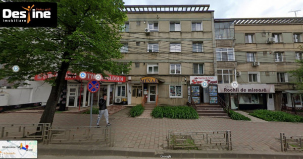 Centru str. Arcu 2 camere 41 mp renovat baie cu geam mobilat