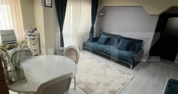 Apartament cu 4 camere, finisat, mobilat, etaj intermediar,