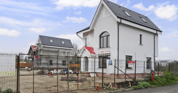 Casa single Otopeni 248.45mp, lot 464mp, influente neoromane