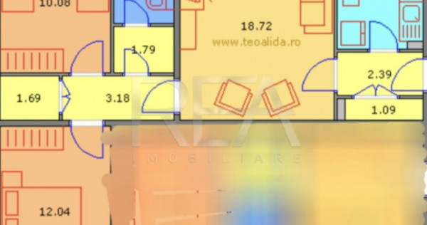 3 camere 4/8, anvelopat-Drumul Taberei-Afi Cotroceni