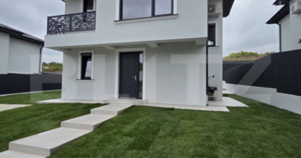 Casă individuală P+1, 127 mp + 495 mp teren, zona Visani