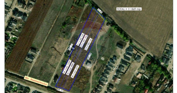 De vânzare Teren 11,870mp în Sântandrei - Posibilitate...