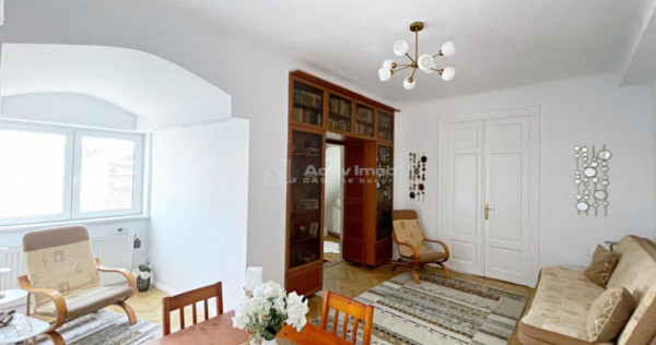 2 Camere, Premium, Amzei, Centrala Proprie, Parcare, 5 min M