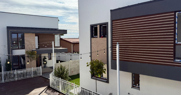 PROMOTIE ~ Vila individuala P+1E ~ 5 camere ~ 3 bai + dressing ~