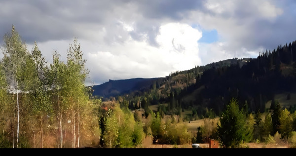 Teren intravilan munte pentru casă de vacanță 1200mp