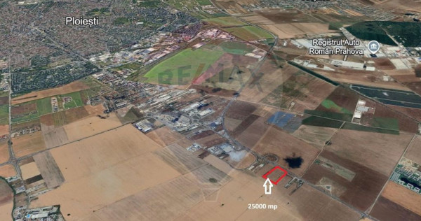 Vanzare teren 25000 mp Ploiesti/ Metro