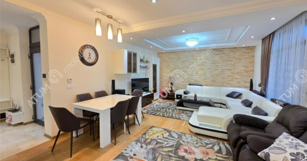 Casa 4 camere 3 bai terasa si teren 250 mp zona Octavian Gog