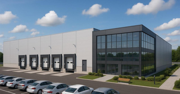 Spatii industriale si birouri 6800 mp in Popesti-Leordeni