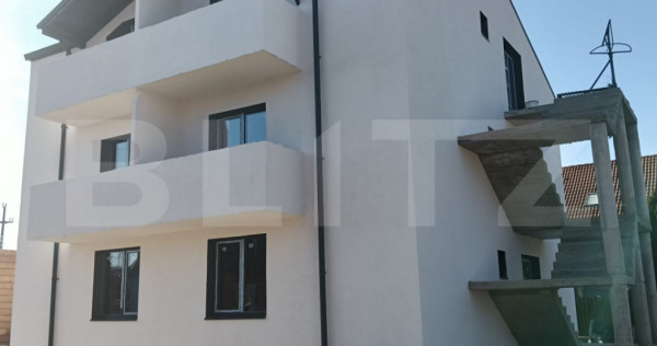 Apartament 2 camere &icirc;n bloc nou, 57 mp, 2 balcoane și parc