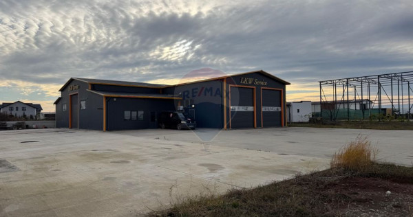 Service camioane și auto Șoseaua Surăii hală 400 mp