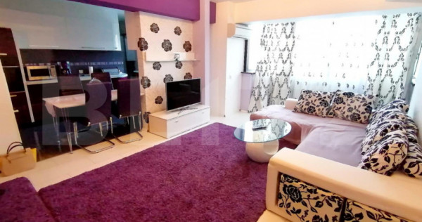 Apartament de 4 camere, 98 mp, centrala, aer conditionat, zo