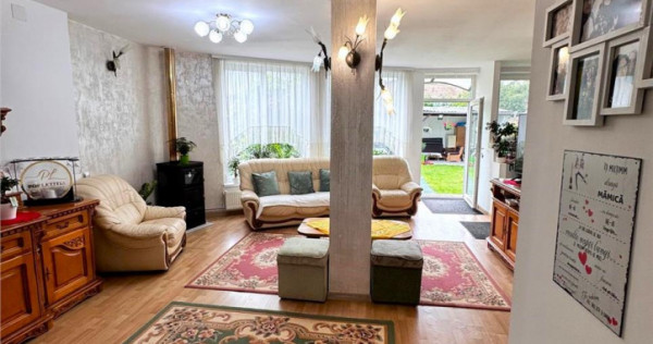 Casa in apreciabil potential,cu terase, curte,gradina echipa