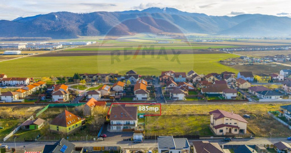Teren intravilan 885mp de v&acirc;nzare &icirc;n Ghimbav &ndash; Cartie...
