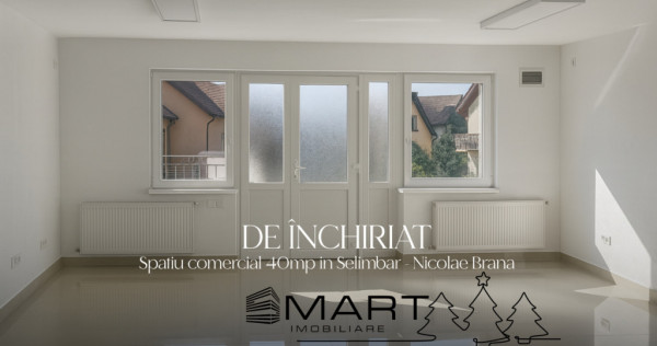 Spatiu comercial 40mp zona Selimbar
