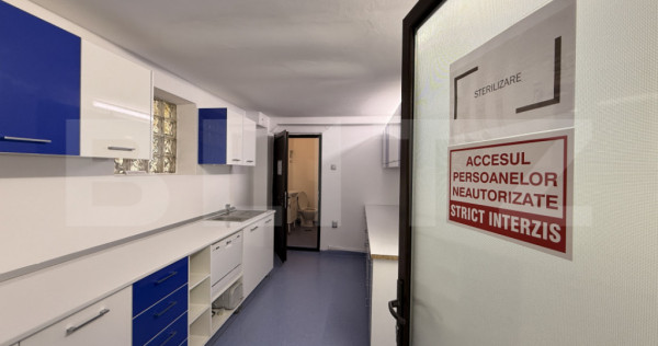 Cabinet medical și apartament 2 camere, 225 mp, zona 1 Mai