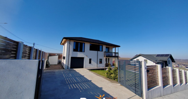 CORNESTI - Casa moderna P+1+POD, Clasa A, 196.5 mp + 500 mp