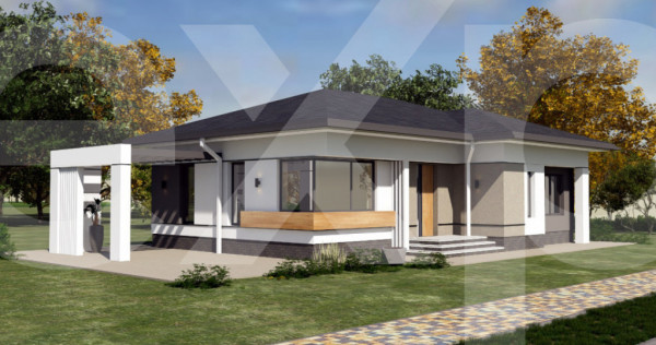 TVA inclus | Case PARTER 4 camere Trivale | Teren 465 mp | U