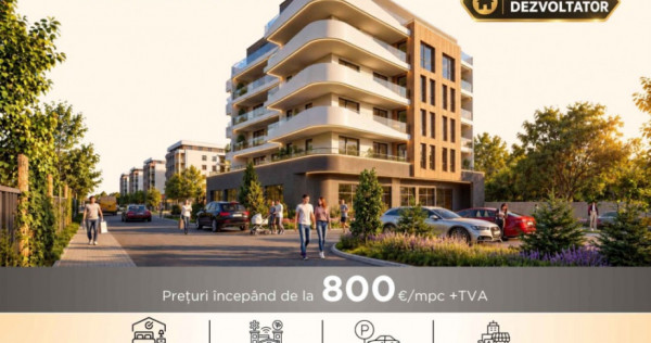 NEW! COMISION 0% - Apartamente 3 camere - Mihai Eminescu 134E