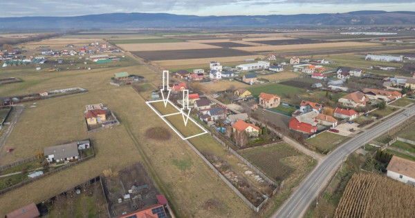 Două Loturi Alăturate de 500 mp Disponibile &icirc;n Bod, St...