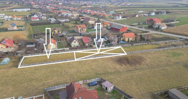 Două Loturi Alăturate de 500 mp Disponibile &icirc;n Bod, St...