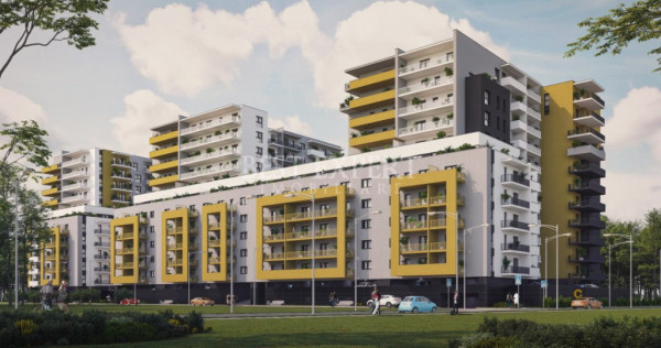 4 camere -Terasa Generoasa 52.92 mp Parcare Bonus