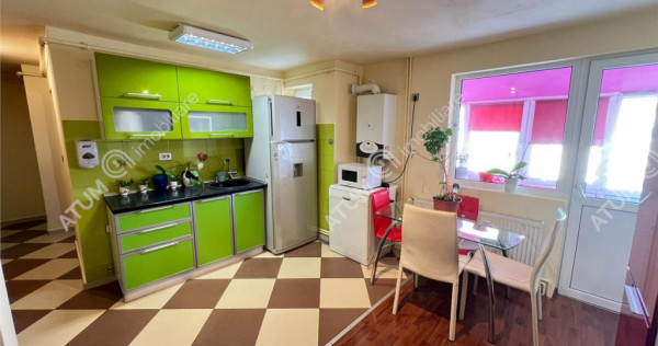 Apartament 4 camere decomandate balcon zona Rahovei Sibiu