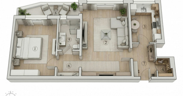 2 camere metrou Obor - posibilitate montare centrala