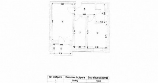 2 Camere cu Parcare subterana vis-a-vis de Auchan Titan